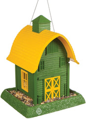 9096 FEEDER BIRD BARN GREEN