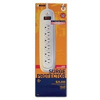 Surge Strip Protector 6OT 10FT