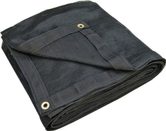 HD MESH TARP 8X16 BLACK