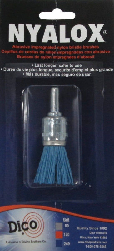 541-787-3/4 240 GRIT END BRUSH