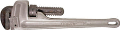 4814 PIPE WRENCH14" ALUMINUM