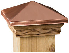 106579COPPER POSTCAP CEDAR 4X4
