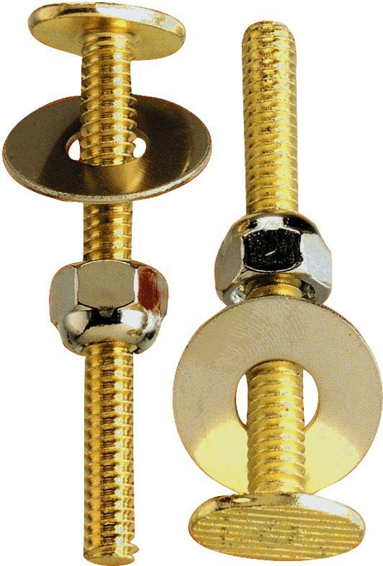 TOILET BOLT SET 5/16 X  2-1/4
