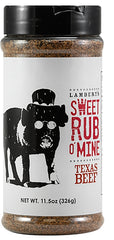 Lambert's Sweet Swine O' Mine SS02061 Texas BBQ Rub, 11.5 oz