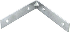 CORNER BRACE ZINC 3X3/4