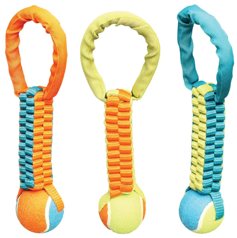 WB15525 TOY PET TUG TENNISBALL
