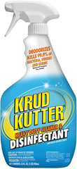 Krud Kutter DH326 Cleaner and Disinfectant, 32 oz, Clear, Liquid