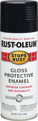 7779830 GLS BLK STOPRUST 12OZ