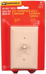 B2S OUTLET BOX SGL SWITCH IVRY