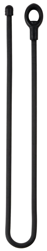 Gear Tie Loopable GLL24-01-2R6 Twist Tie, Rubber, Black, 24.7 in L