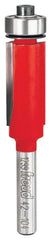 Freud 42-104 Bearing Flush Trim Bit, 1/2 in Dia Cutter, 2-13/16 in OAL, 1/4 in Dia Shank, 2-Cutter, Carbide