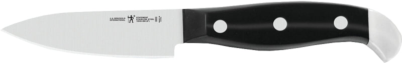 Henckels International Statement Series 13540-083 Paring Knife, Stainless Steel Blade, Black Handle, Fine-Edge Blade