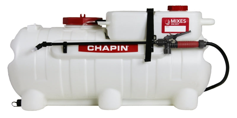 Chapin 97561 ATV Spot Sprayer, 25 gal Tank, Polyester Tank, 180 in L Hose