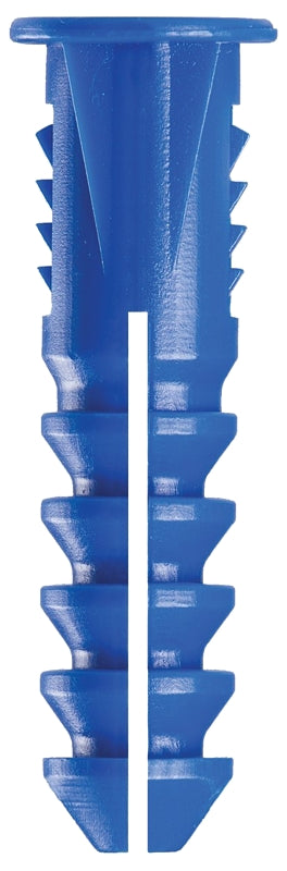 Cobra Anchors 193Y Screw Anchor, 1-1/4 in L, Plastic, 175 lb, 14/PK