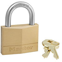 PADLOCK BRS KD VRTCLR 7/8IN