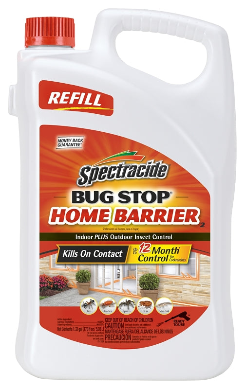 Spectracide HG-96381 Insecticide, Liquid, Spray Application, 1.33 gal Can