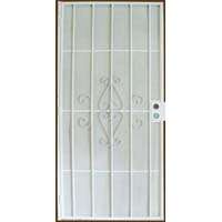 WHITE MEGNUM SEC METAL  DOOR