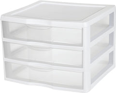 20938003 ORGNZER 3 DR WHT WIDE