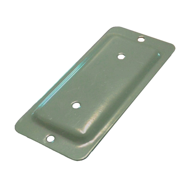 Pylex 10955 Post Connector Plate, 4-1/2 in L x 2 in W Dimensions, 2 x 6, 4 x 4 in Column/Post, Khaki