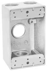 1754W-1 BOX 1G W/4 3/4IN HOLES