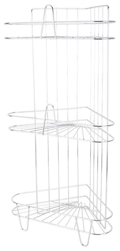 SHOWER CADDY 3 TIER CHROME