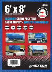 57000 6' X 8' BLUE 8 X 8 TARP