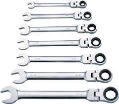 7PC FLX RTCHT WRNCH SET METRIC