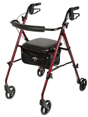MDS86825SLR ROLLATOR BURGUNDY