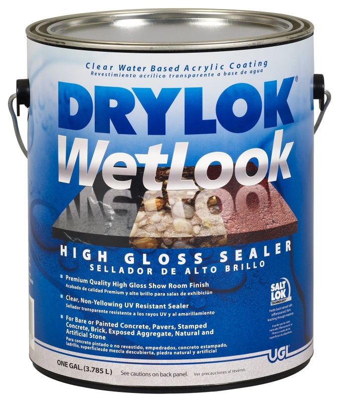 Drylok 28913 Wet Look Sealer, Liquid, 1 gal