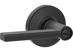 J40SOL/SQR622 LEVER PRIVCY BLK