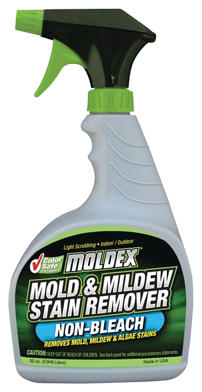 Moldex 5310 Non-Bleach Stain Remover, 32 oz, Liquid, Mild