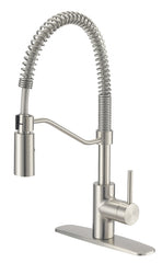 FAUCET KITCHEN SPRING P-DWN SS