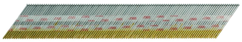 Senco DA17EPBN Series Finish Nail, Glue Collation, 1-1/2 in L, 15 Gauge, Steel, Bright Basic, Brad Head, Smooth Shank
