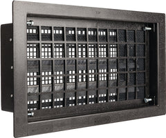 FVRABL BLK FOUND VENT 16X8IN