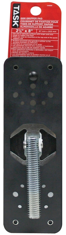 Task T74523 Gripper Pad, 8 in L, 2-5/8 in W, Rubber
