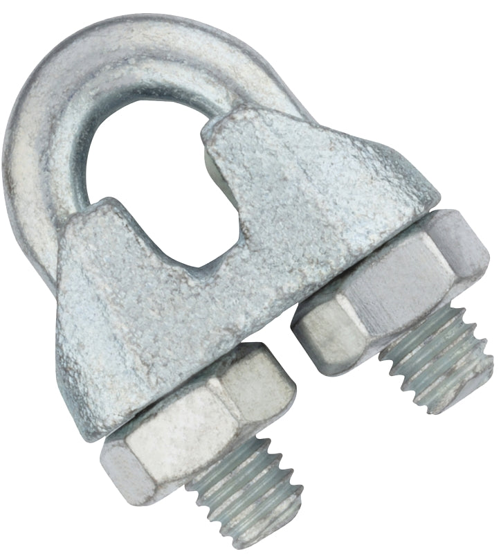 National Hardware N889-015 Wire Cable Clamp, 1/4 in Dia Cable, 1-7/32 ...