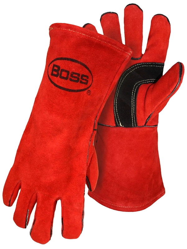 4096 GLOVES WELDER LTHR LARGE