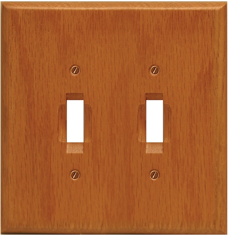 4-430TT HONEY OAK WALLPLATE 2-