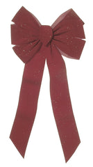 6077 BOW GOLD GLITTERED VELVET