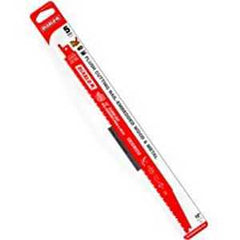 Diablo DS1214AFC5 Reciprocating Saw Blade, 12 in L, 10/14 TPI, Bi-Metal Cutting Edge