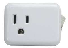 TAP CUBE 1-OUTLET W/ON-OFF SW