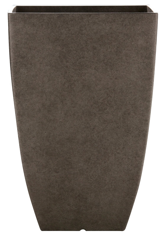 HDR-091653 PLANTER SQ GRY 15.5