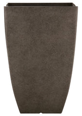 HDR-091653 PLANTER SQ GRY 15.5
