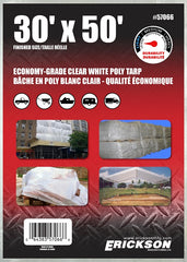 57066 30' X 50' CLEAR WHITE TA