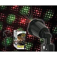 YARD STAKE RED/GREEN LASER LT