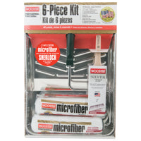 6PC MICROFIBER ROLLER KIT