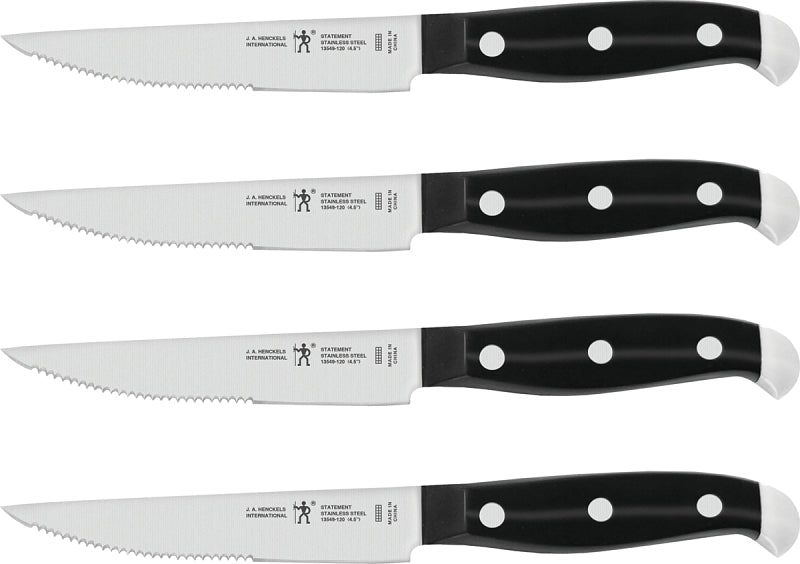 Henckels International Statement Series 13549-000 Steak Knife Set, Stainless Steel Blade