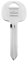 Hy-Ko 11010KK8 Key Blank, Brass, Nickel-Plated, For: Kia KK8 Auto Locks