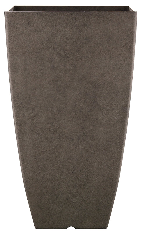 HDR-091691 PLANTER SQ GRY 21IN