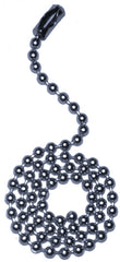 FA127 36IN CHROME PULL CHAIN B